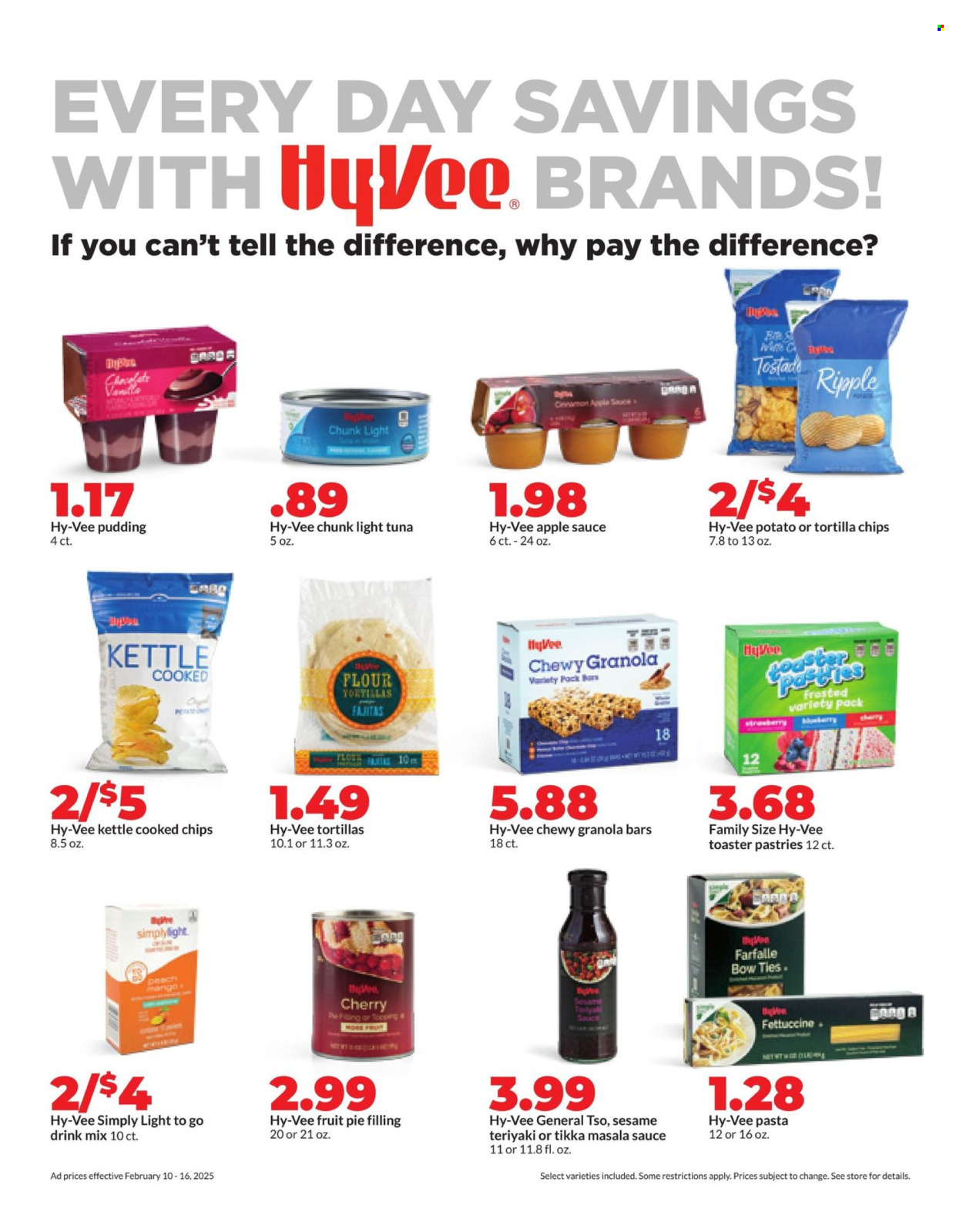 Hy-Vee ad - 02/10/2025 - 02/16/2025. Page 16