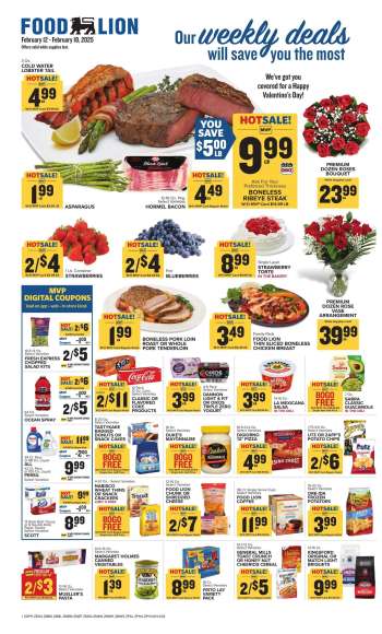 Food Lion Flyer - 02/12/2025 - 02/18/2025.