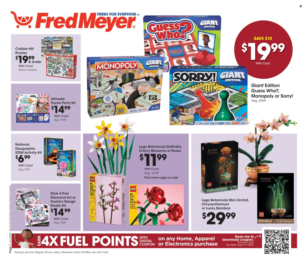 Fred Meyer ad - 02/12/2025 - 02/18/2025. Page 1