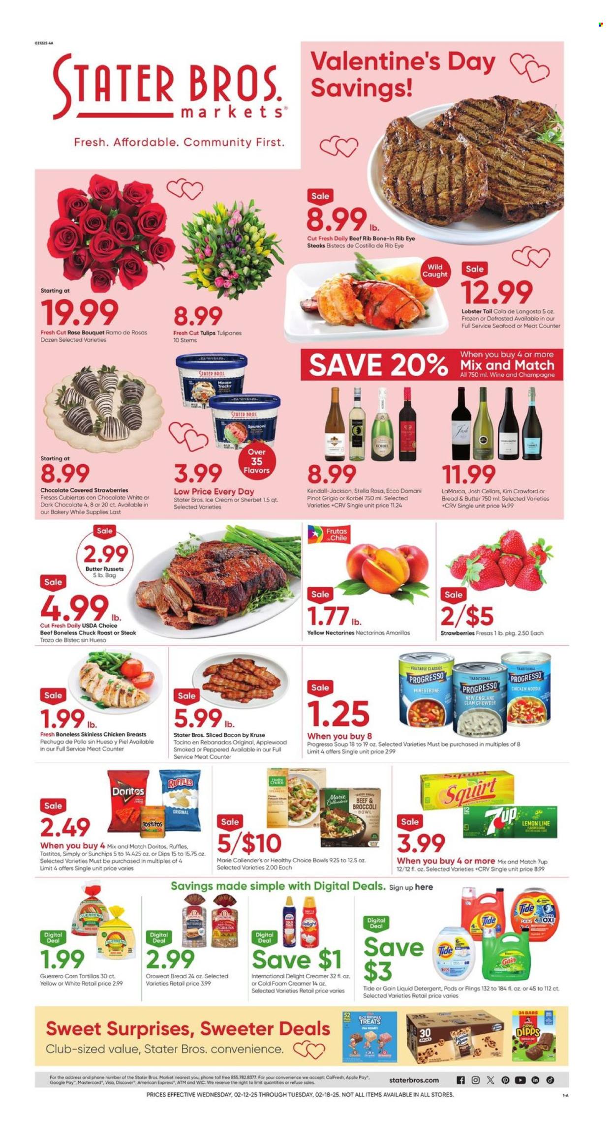 Stater Bros. ad - 02/12/2025 - 02/18/2025. Page 1