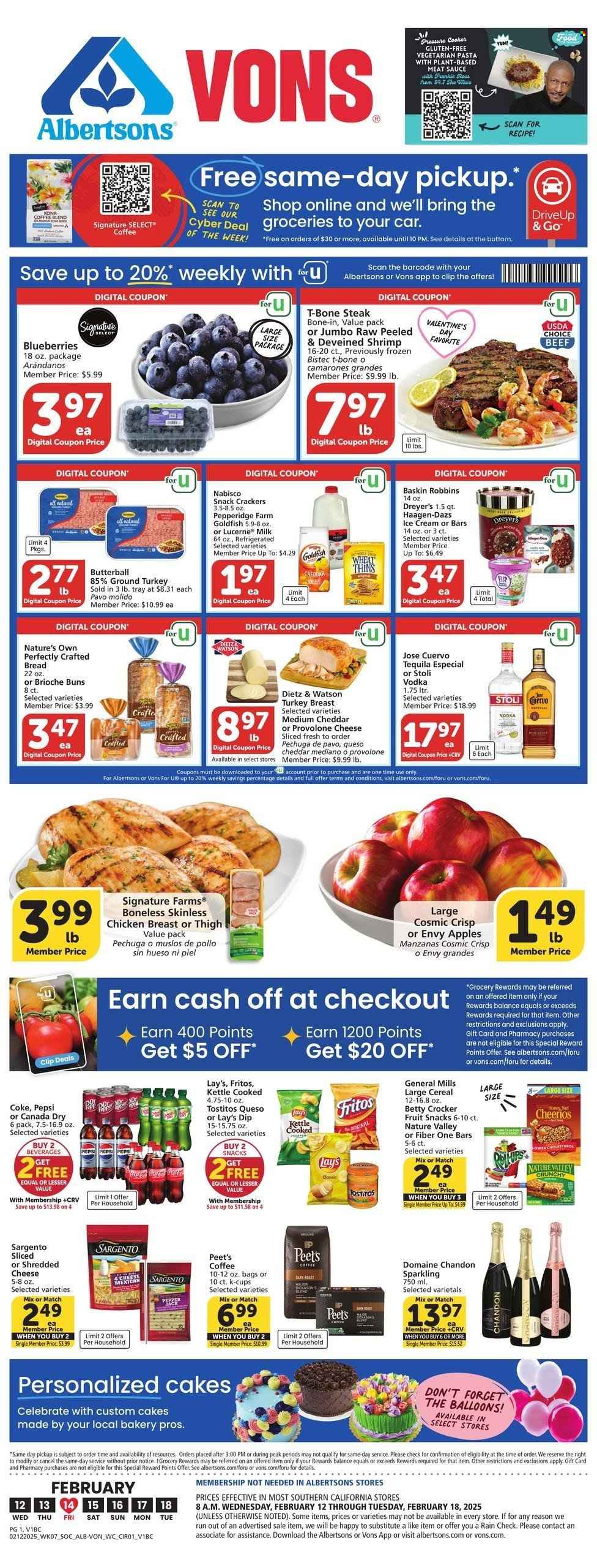 Albertsons ad - 02/12/2025 - 02/18/2025. Page 1