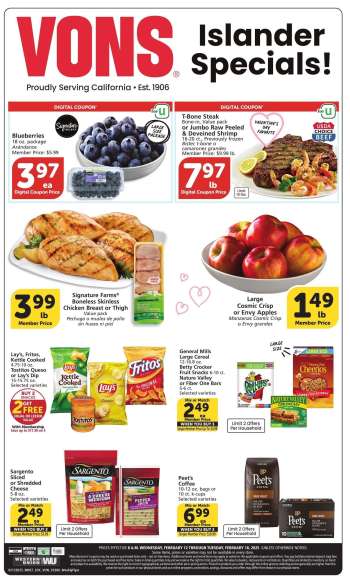 Vons Flyer - 02/12/2025 - 02/18/2025.