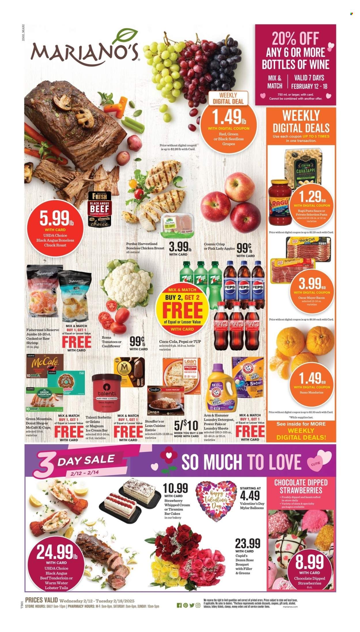 Mariano’s ad - 02/12/2025 - 02/18/2025. Page 1