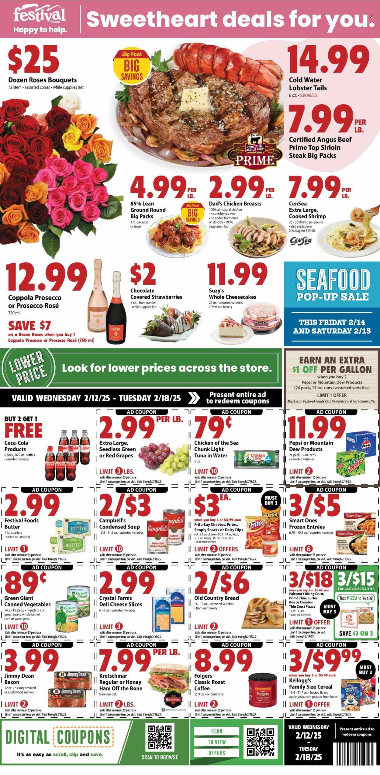 Festival Foods ad - 02/12/2025 - 02/18/2025. Page 1