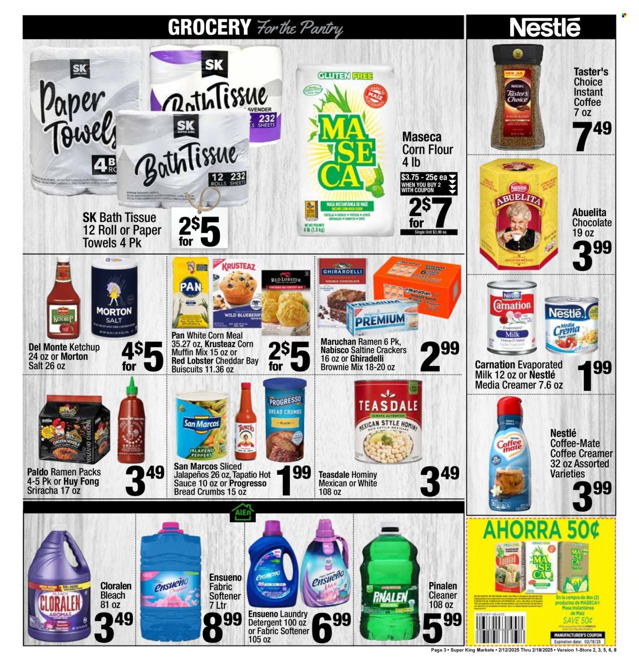 Super King Markets ad - 02/12/2025 - 02/18/2025. Page 3