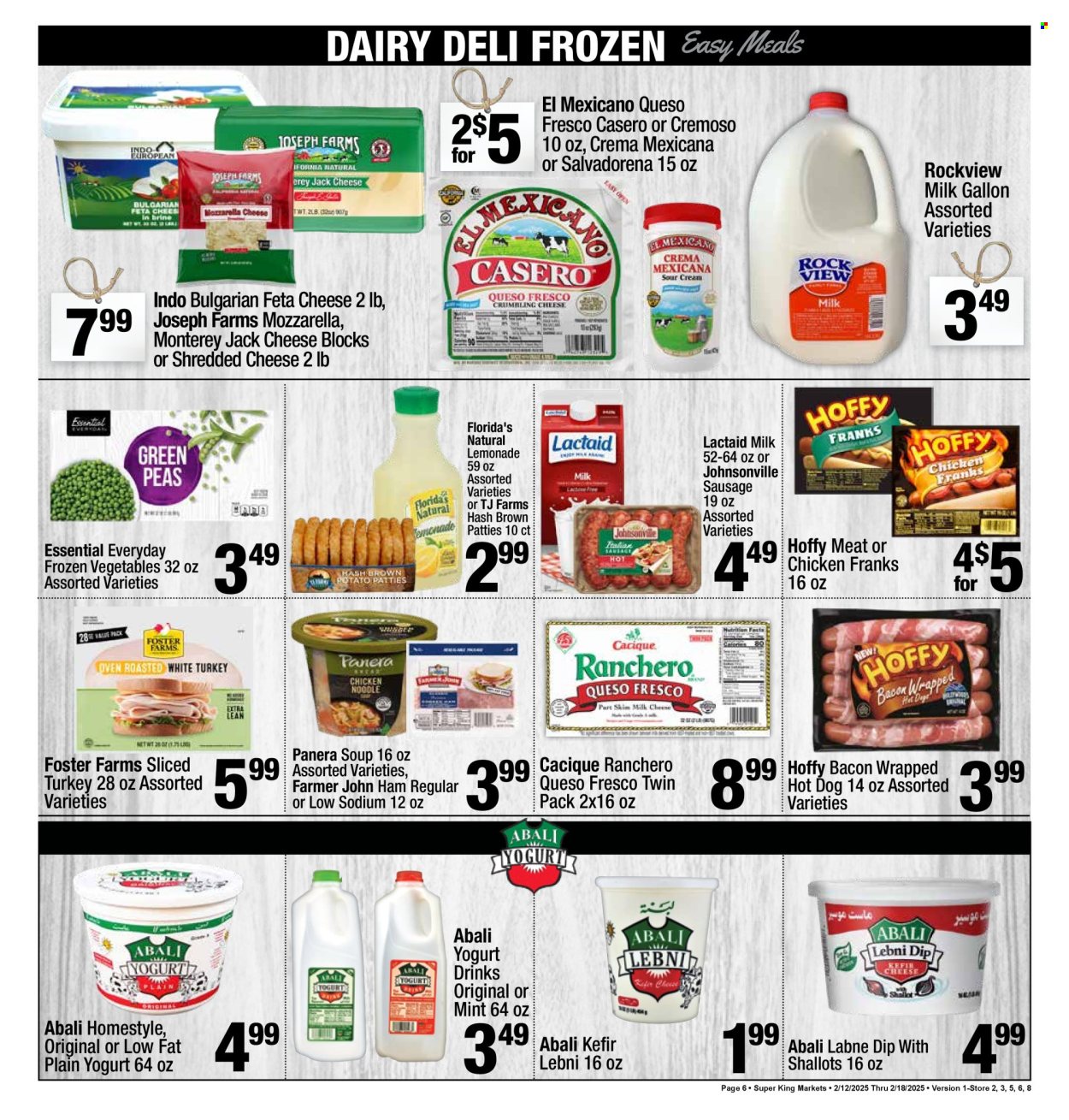 Super King Markets ad - 02/12/2025 - 02/18/2025. Page 6