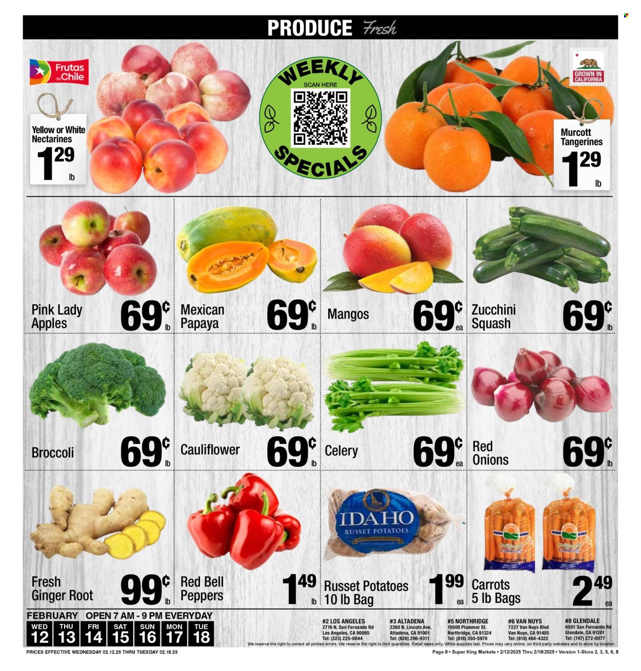 Super King Markets ad - 02/12/2025 - 02/18/2025. Page 8