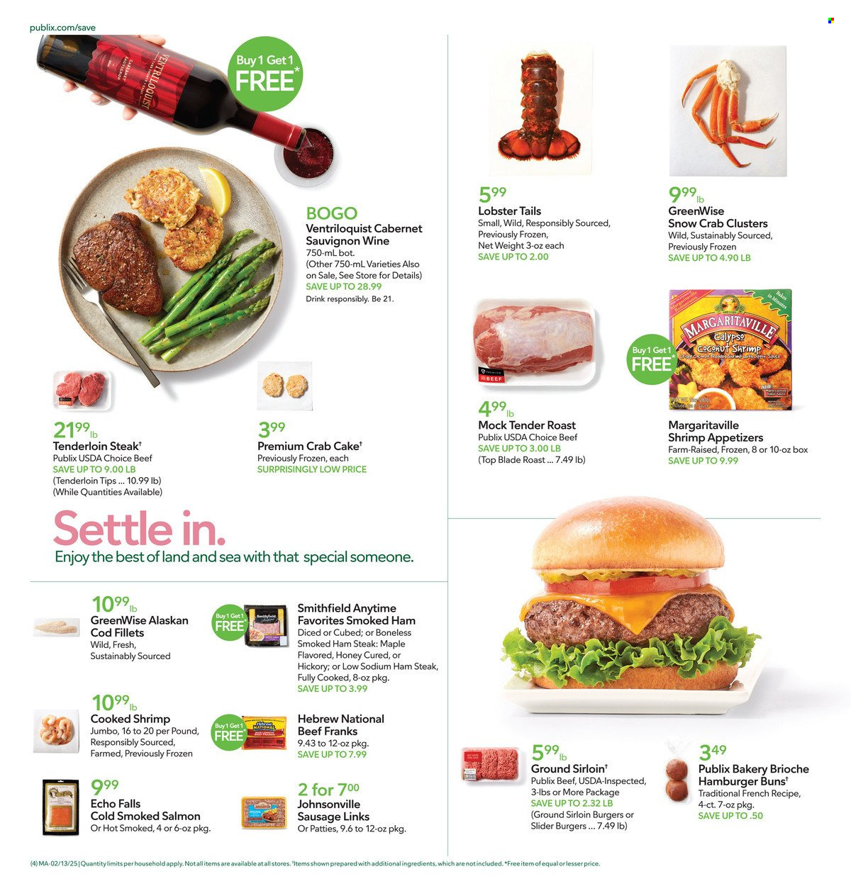 Publix ad - 02/13/2025 - 02/19/2025. Page 4