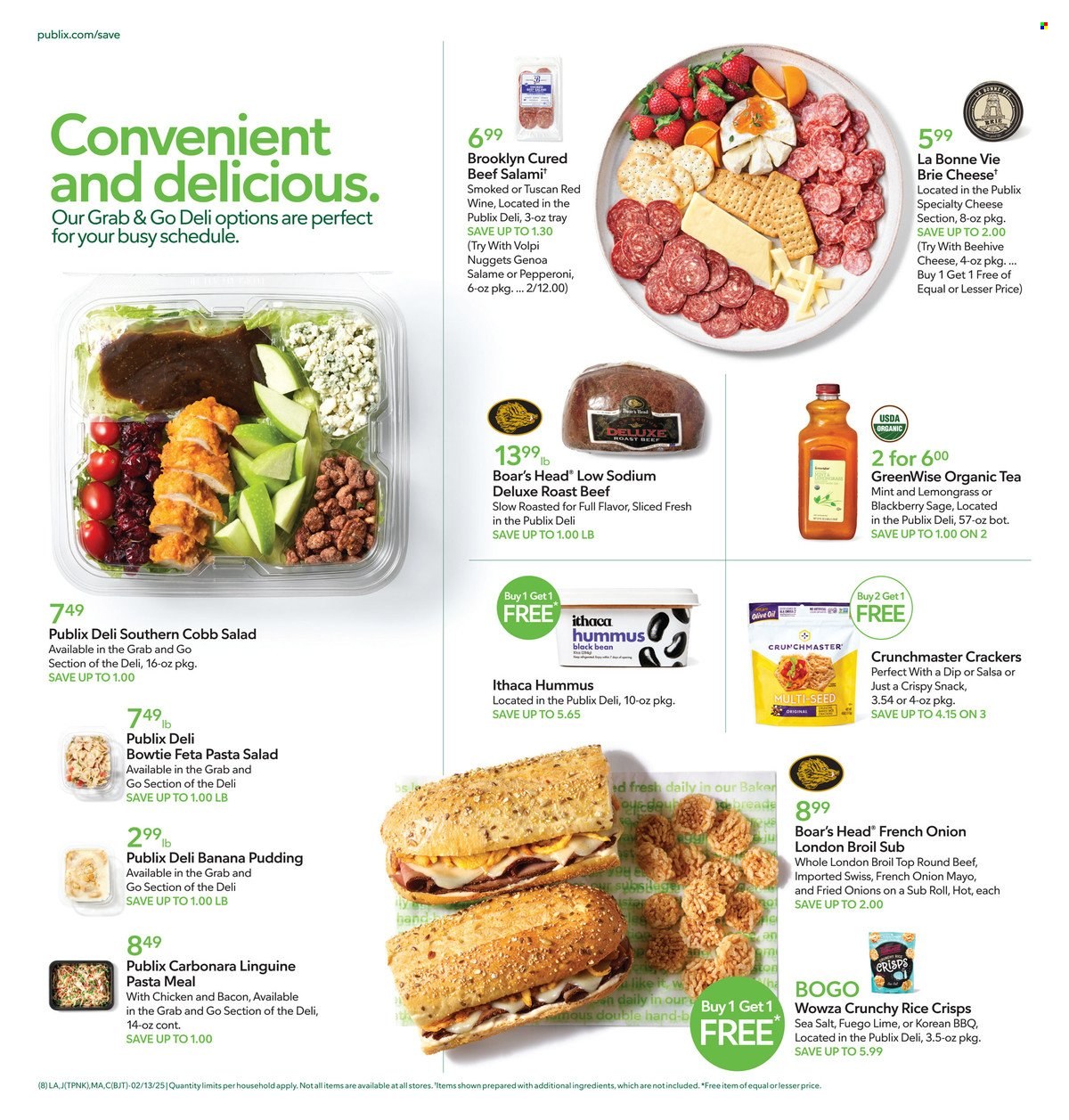 Publix ad - 02/13/2025 - 02/19/2025. Page 8
