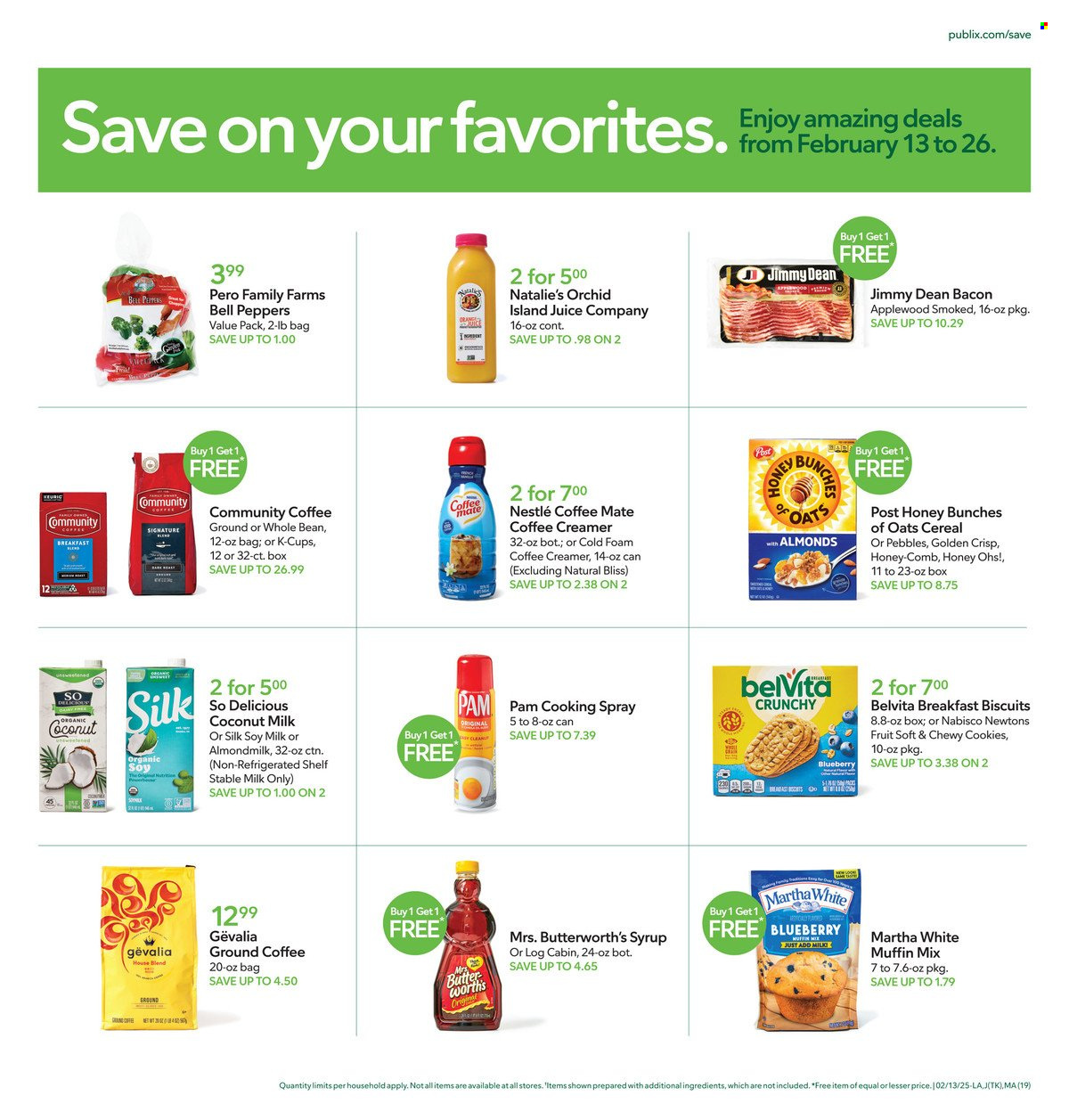Publix ad - 02/13/2025 - 02/19/2025. Page 19