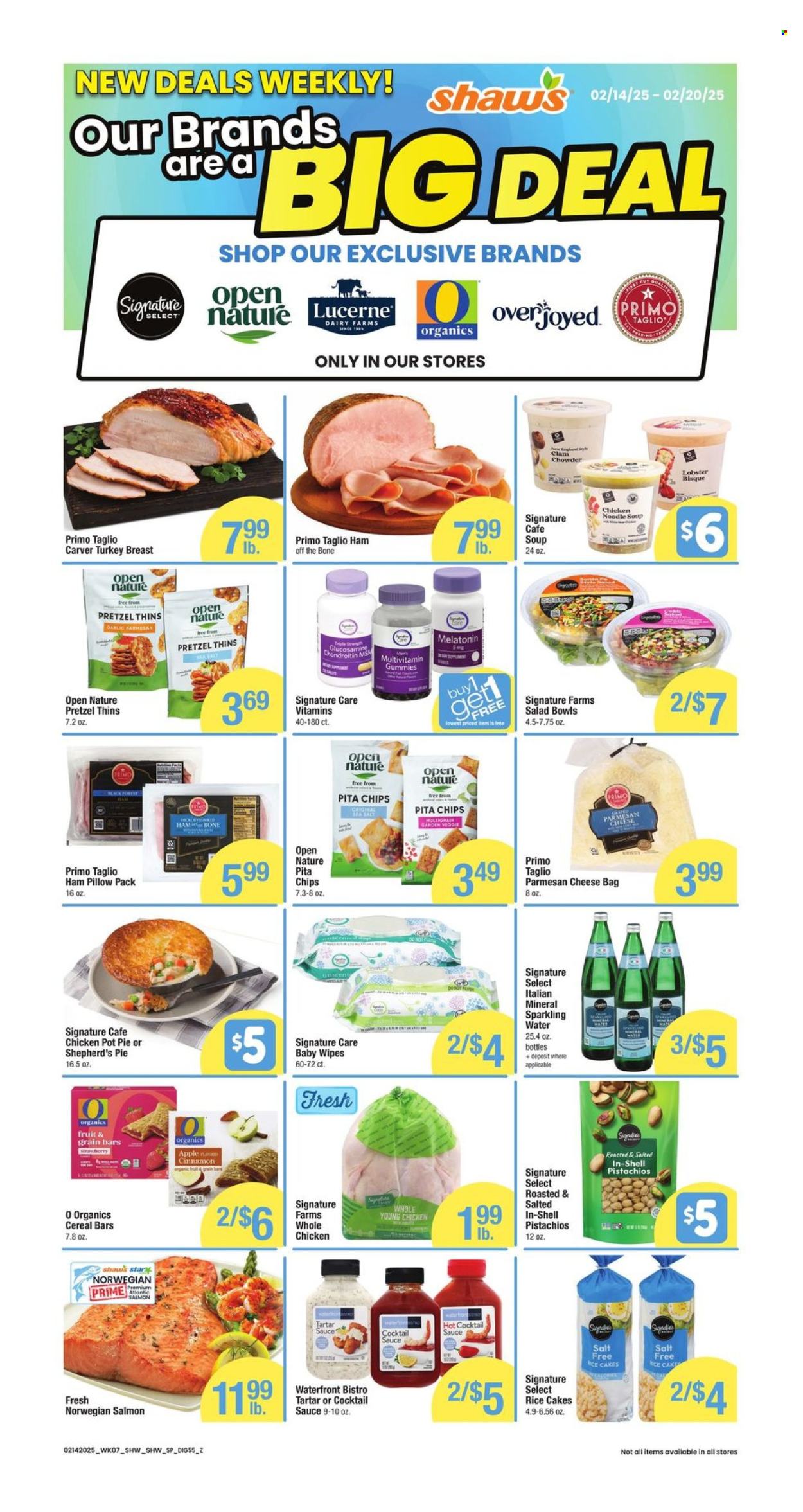 Shaw’s ad - 02/14/2025 - 02/20/2025. Page 1