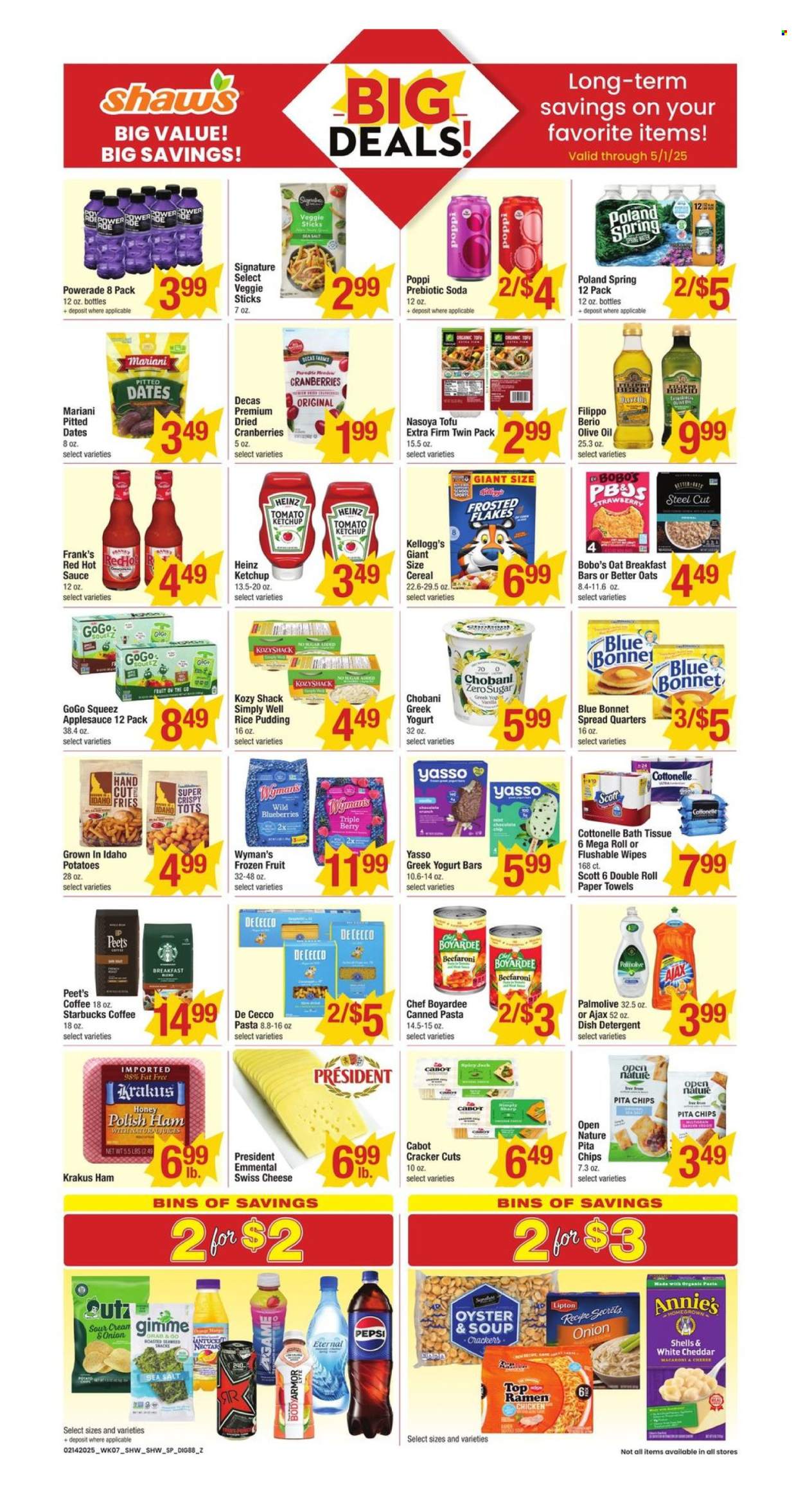 Shaw’s ad - 02/14/2025 - 02/20/2025. Page 2