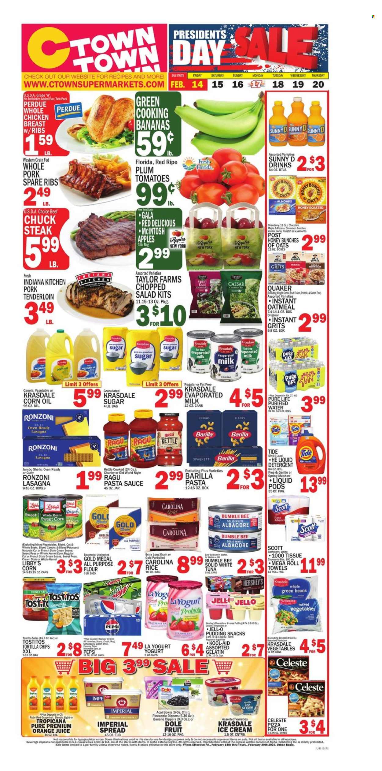 C-Town ad - 02/14/2025 - 02/20/2025. Page 1