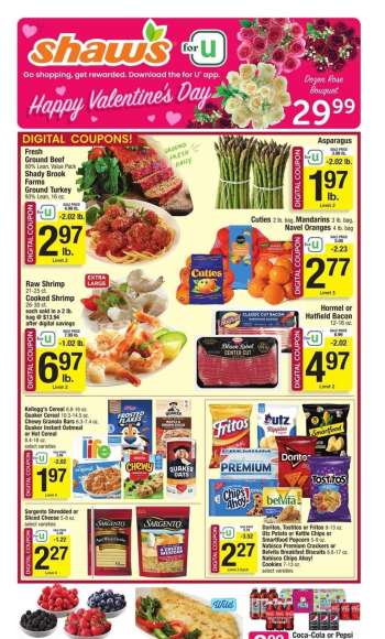 Shaw’s Flyer - 02/14/2025 - 02/20/2025.