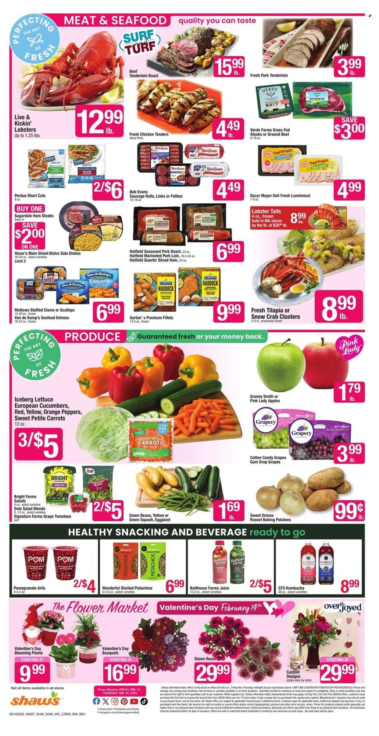 Shaw’s ad - 02/14/2025 - 02/20/2025. Page 4