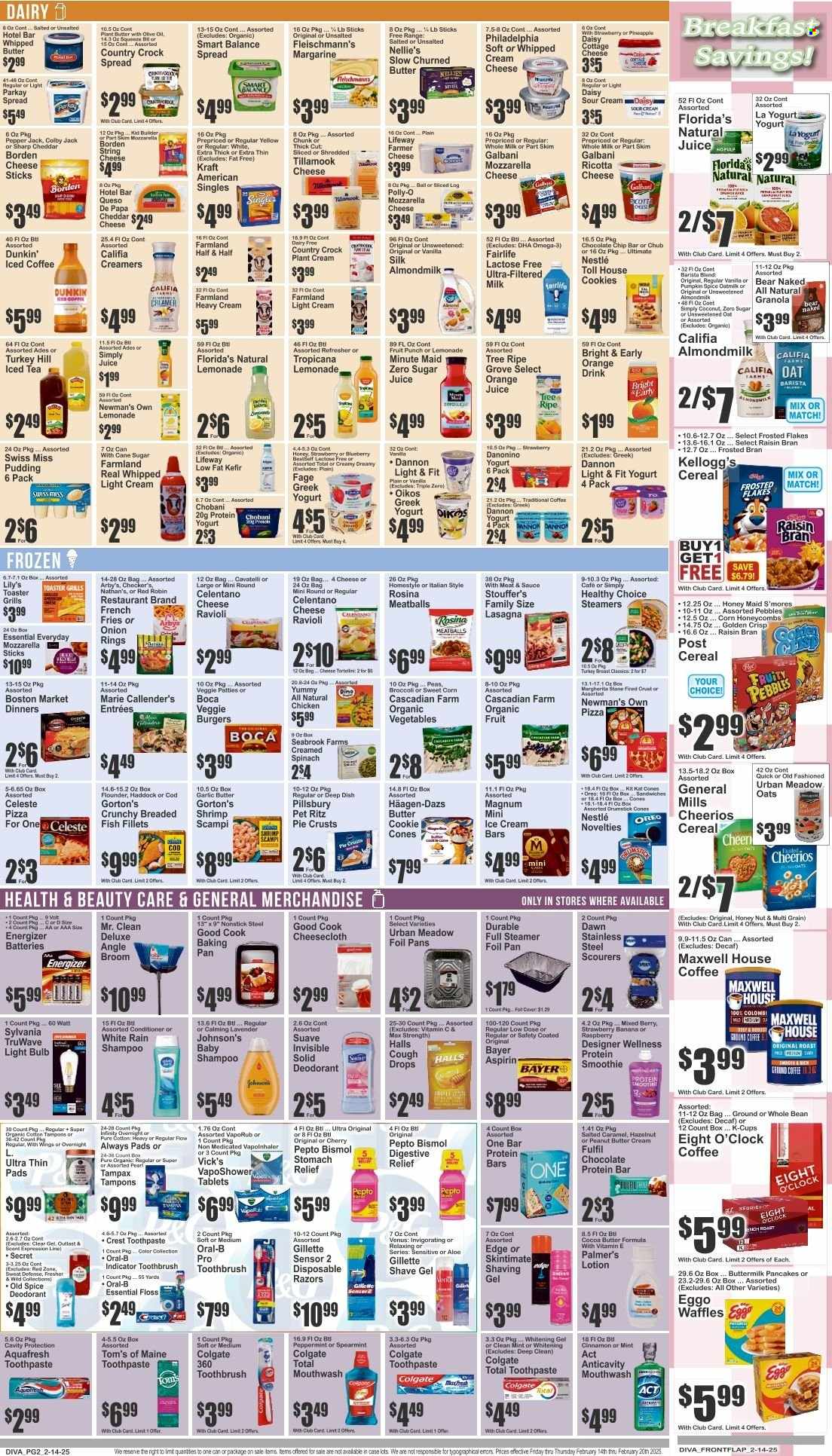 Key Food ad - 02/14/2025 - 02/20/2025. Page 2