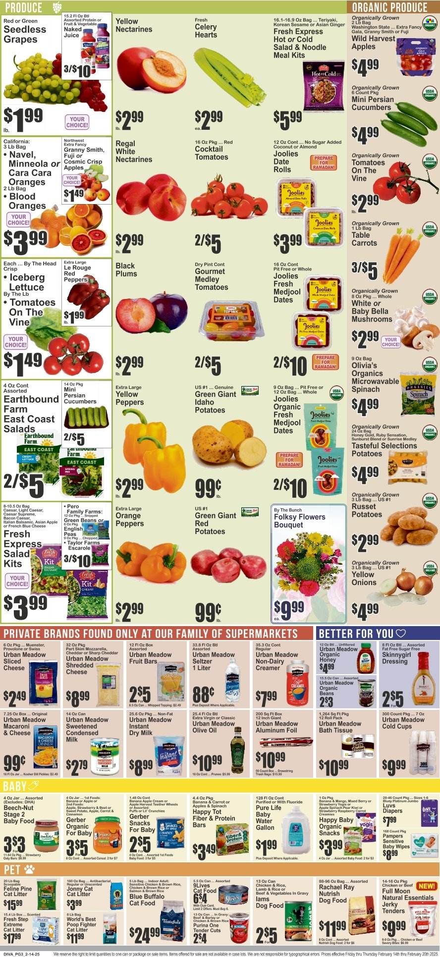 Key Food ad - 02/14/2025 - 02/20/2025. Page 3