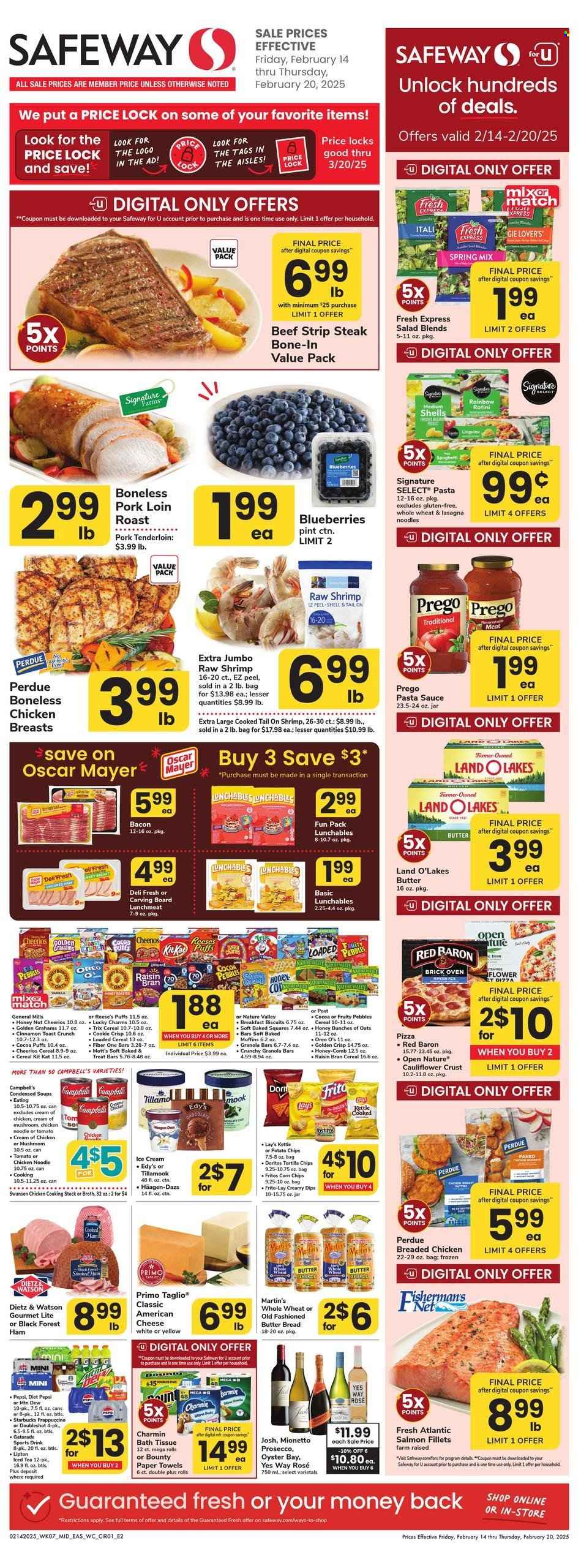 Safeway ad - 02/14/2025 - 02/20/2025. Page 1