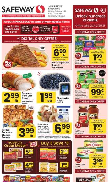 Safeway Flyer - 02/14/2025 - 02/20/2025.