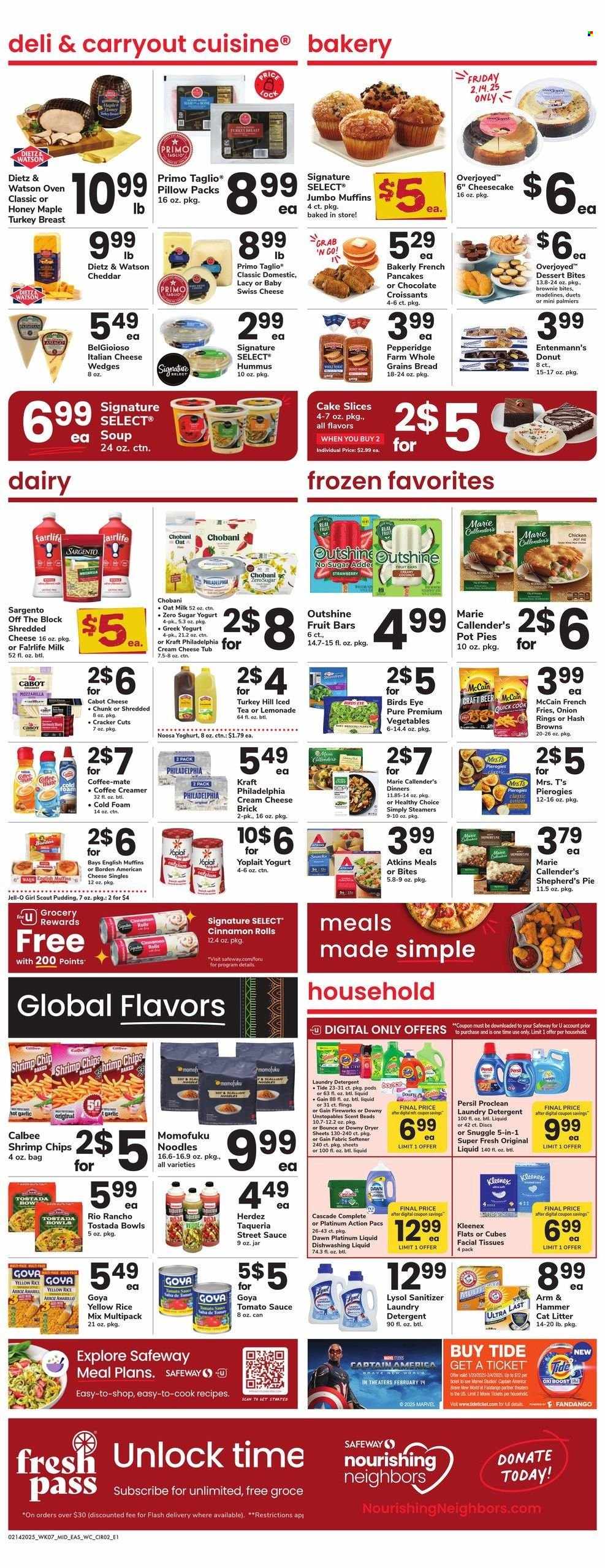 Safeway ad - 02/14/2025 - 02/20/2025. Page 2