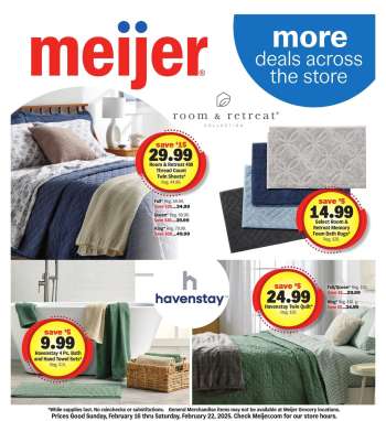 Meijer Flyer - 02/16/2025 - 02/22/2025.