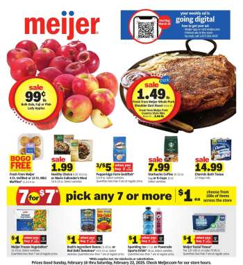 Meijer Flyer - 02/16/2025 - 02/22/2025.