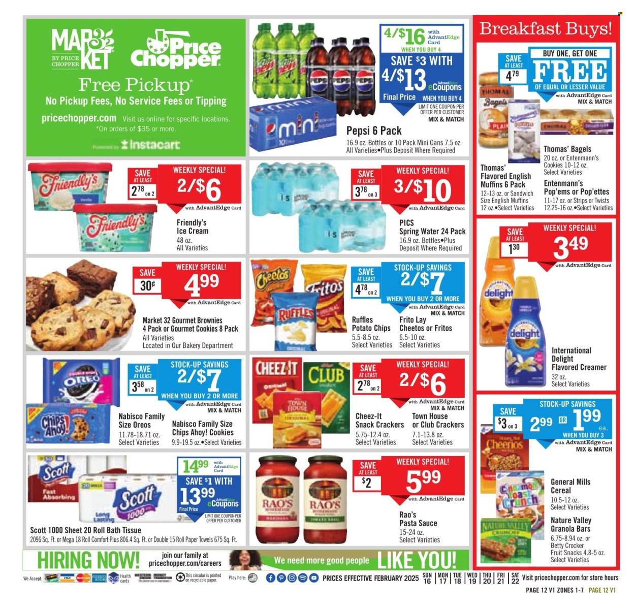 Price Chopper ad - 02/16/2025 - 02/22/2025. Page 12