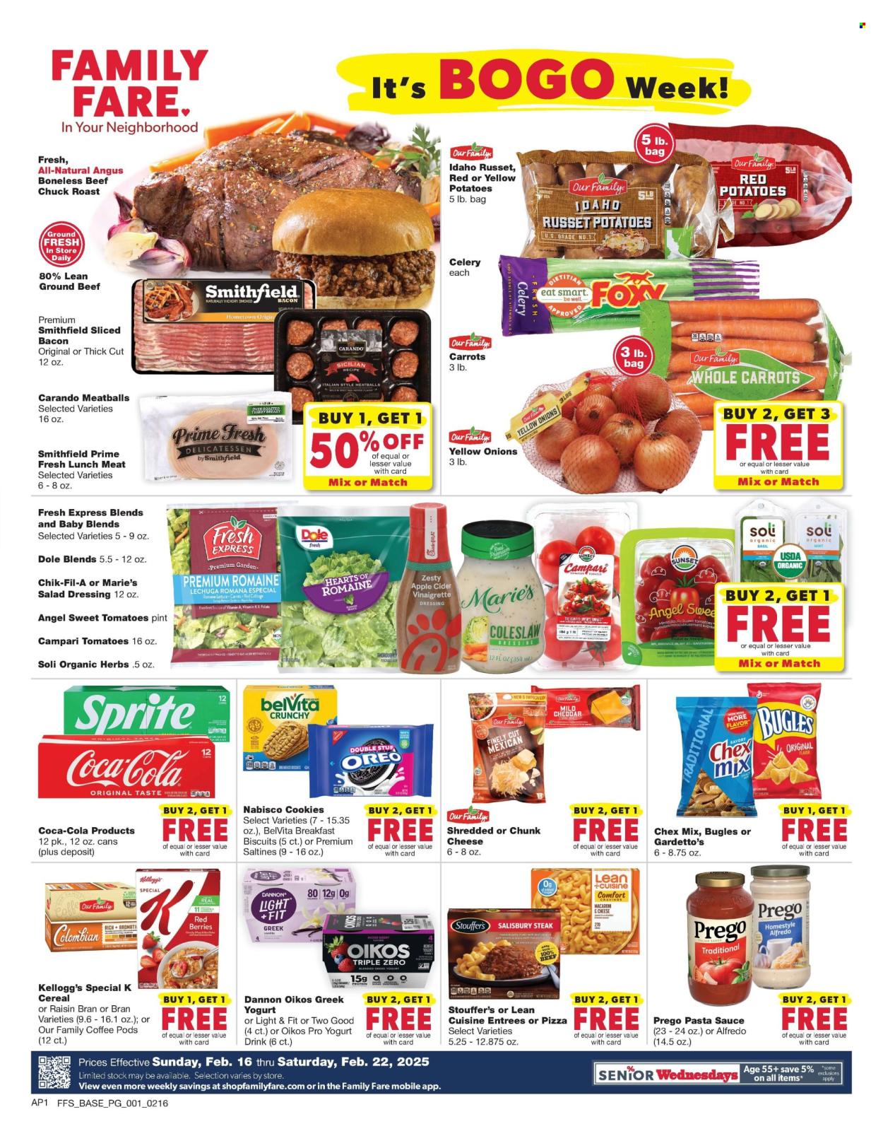 Family Fare ad - 02/16/2025 - 02/22/2025. Page 1