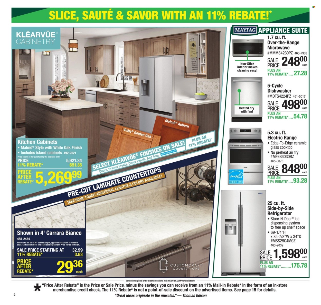 Menards ad - 02/16/2025 - 03/02/2025. Page 2