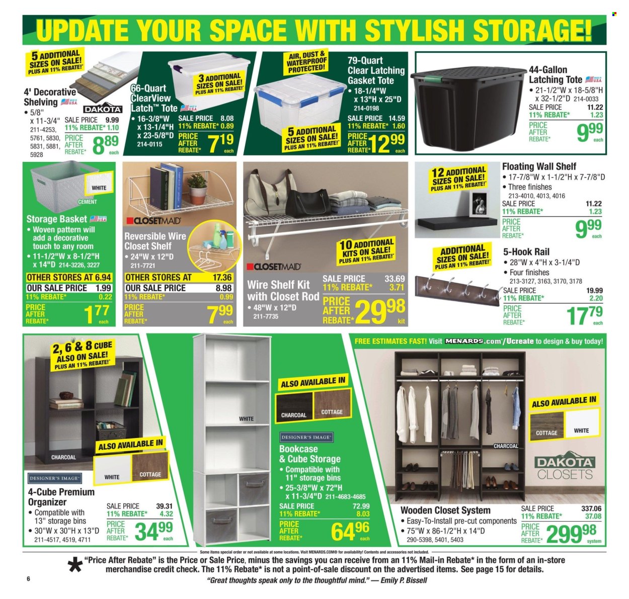 Menards ad - 02/16/2025 - 03/02/2025. Page 10