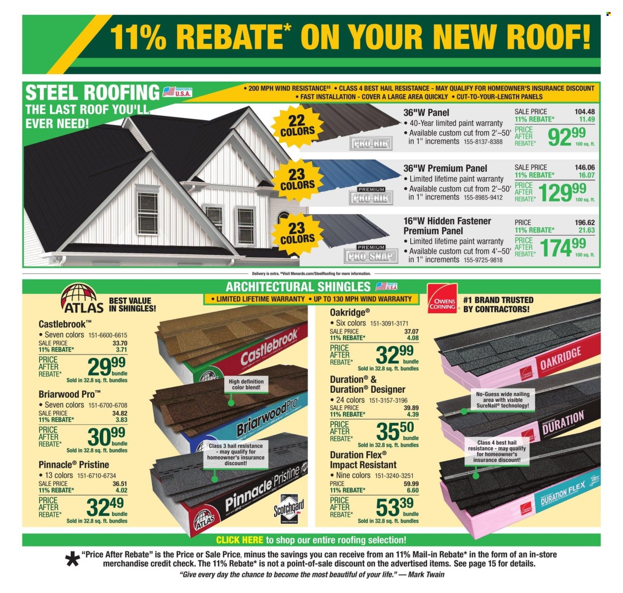 Menards ad - 02/16/2025 - 03/02/2025. Page 13
