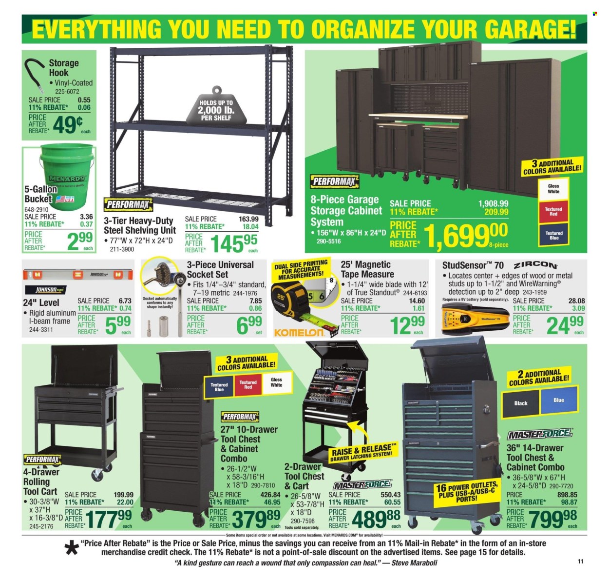 Menards ad - 02/16/2025 - 03/02/2025. Page 20