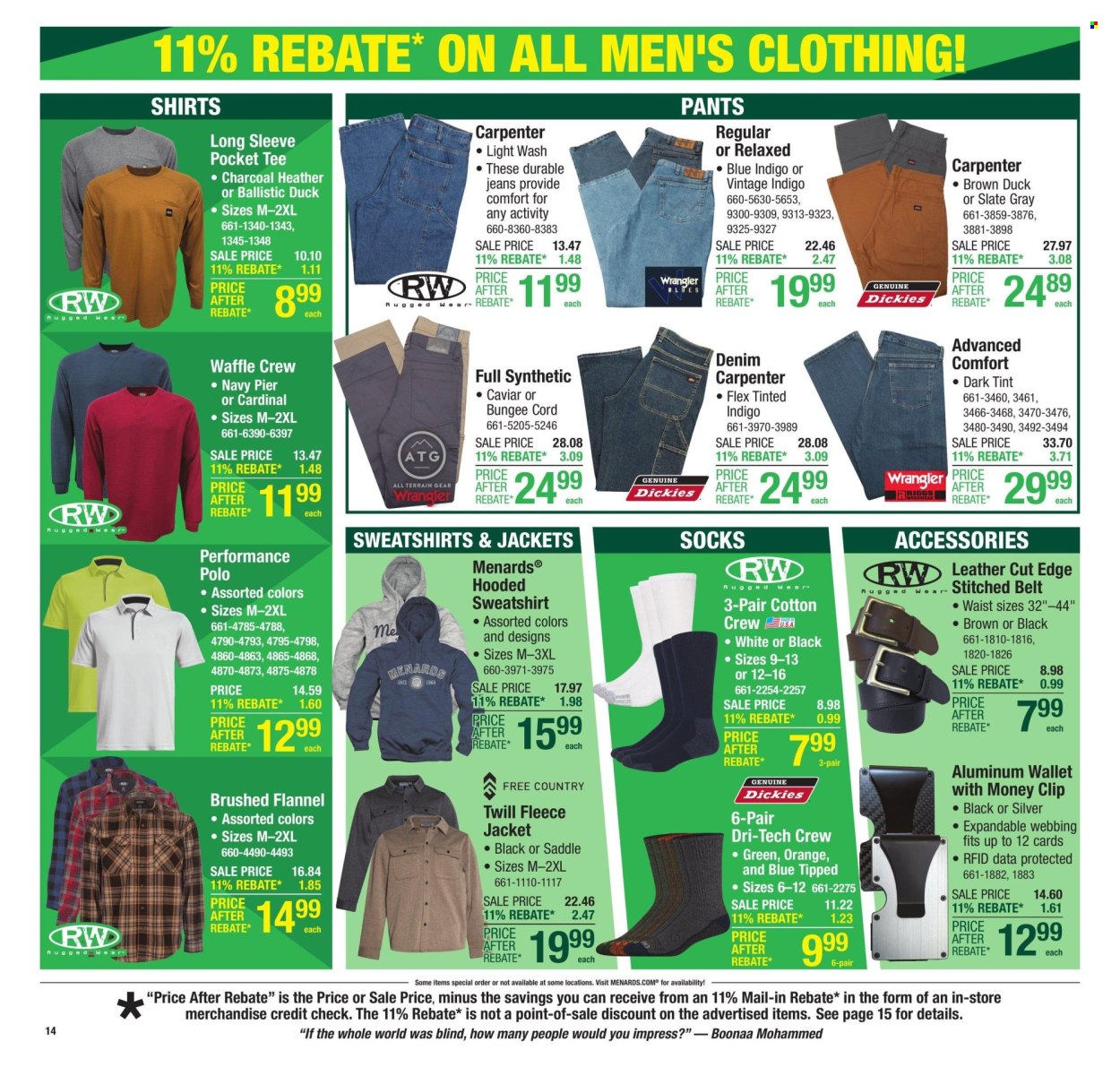 Menards ad - 02/16/2025 - 03/02/2025. Page 25
