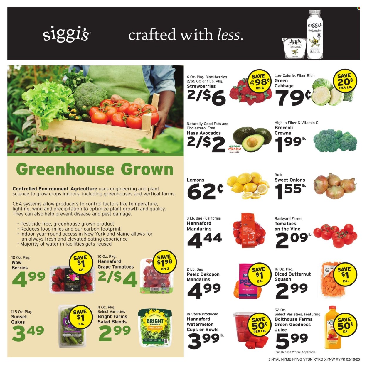 Hannaford ad - 02/16/2025 - 02/22/2025. Page 3