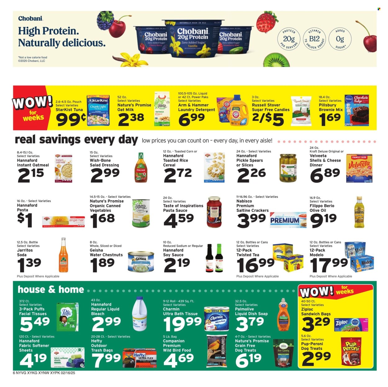 Hannaford ad - 02/16/2025 - 02/22/2025. Page 6