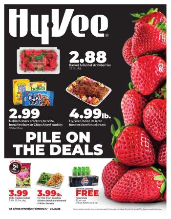 Hy-Vee Flyer - 02/17/2025 - 02/23/2025.