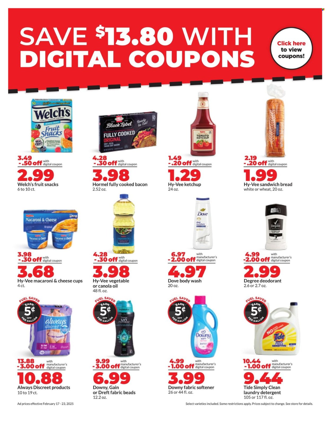 Hy-Vee ad - 02/17/2025 - 02/23/2025. Page 5