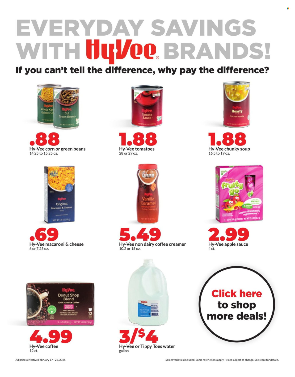 Hy-Vee ad - 02/17/2025 - 02/23/2025. Page 11