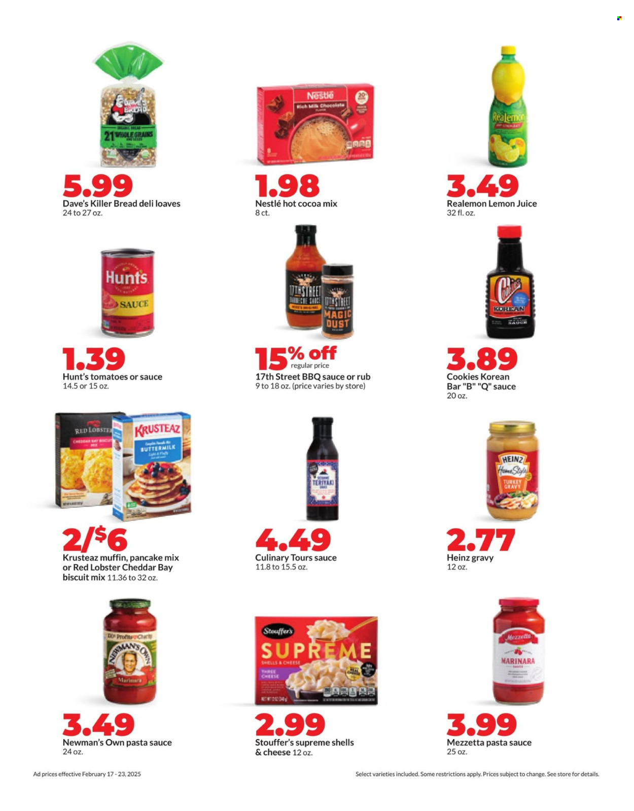 Hy-Vee ad - 02/17/2025 - 02/23/2025. Page 14