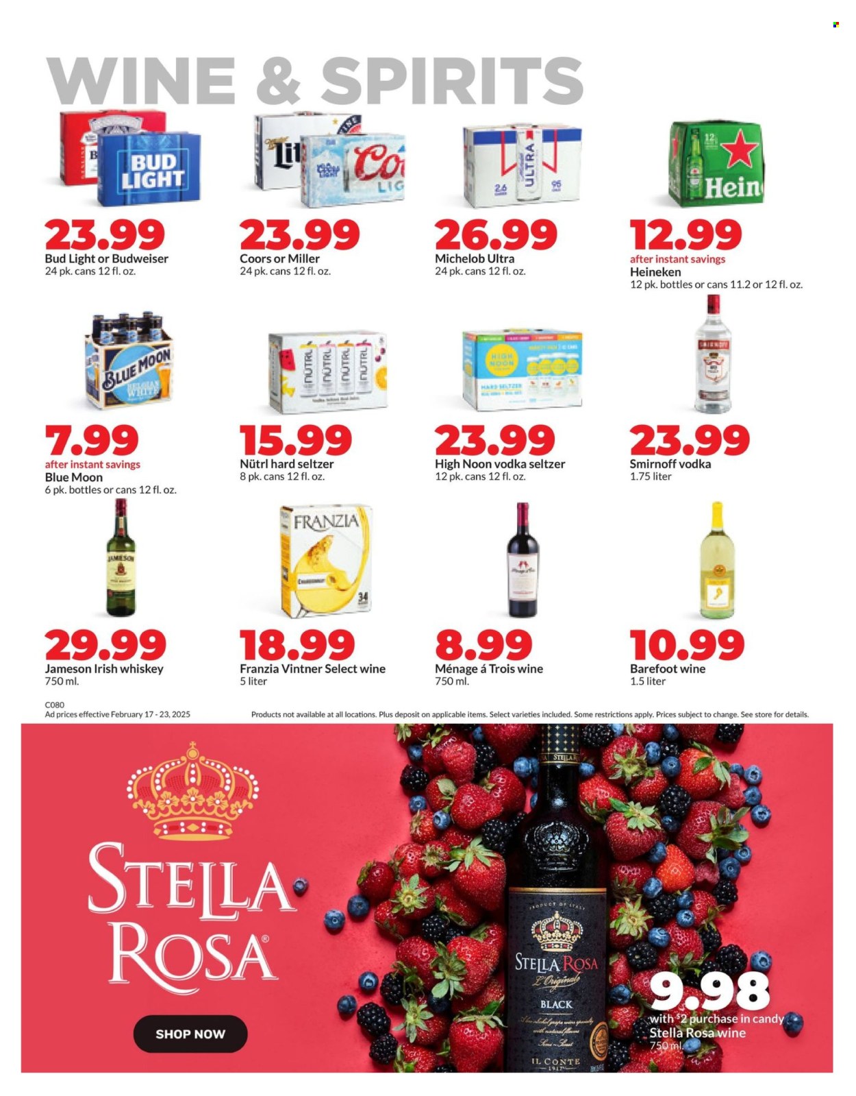 Hy-Vee ad - 02/17/2025 - 02/23/2025. Page 20