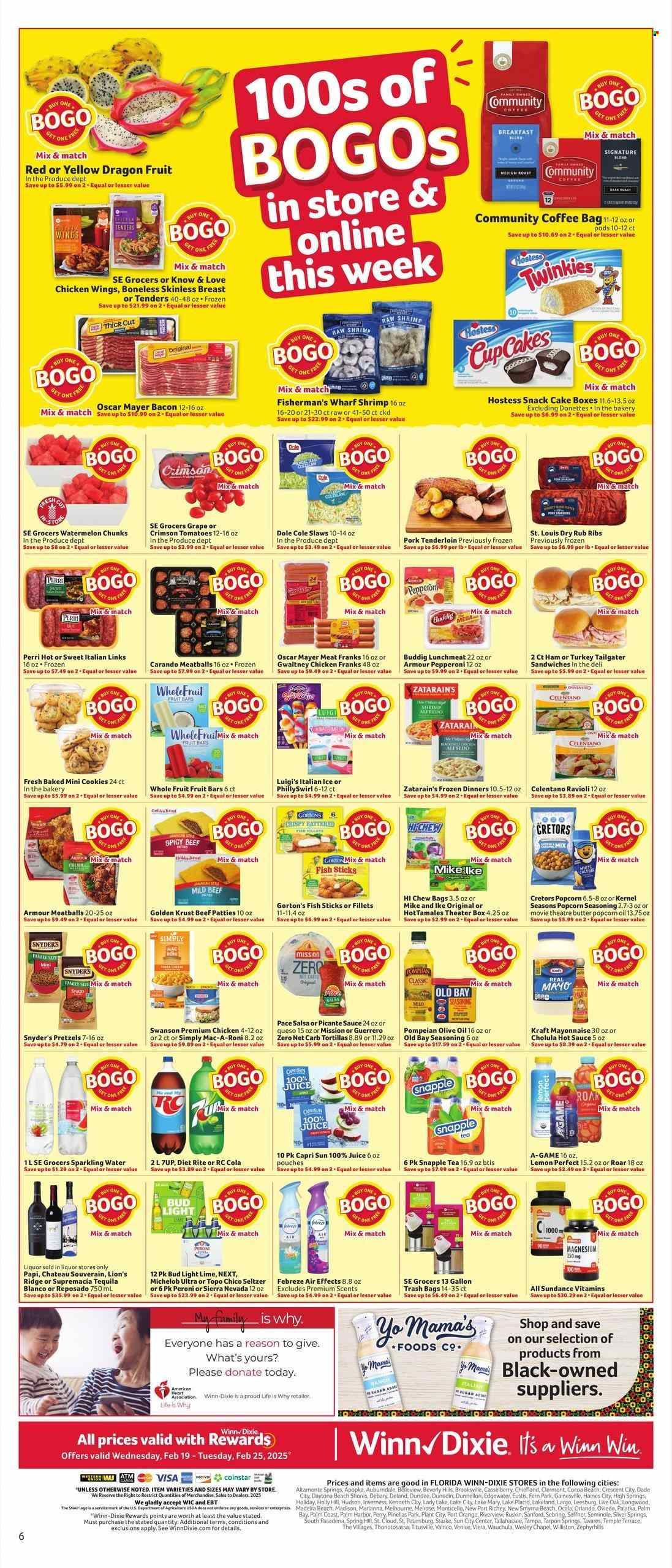 Winn Dixie ad - 02/19/2025 - 02/25/2025. Page 11