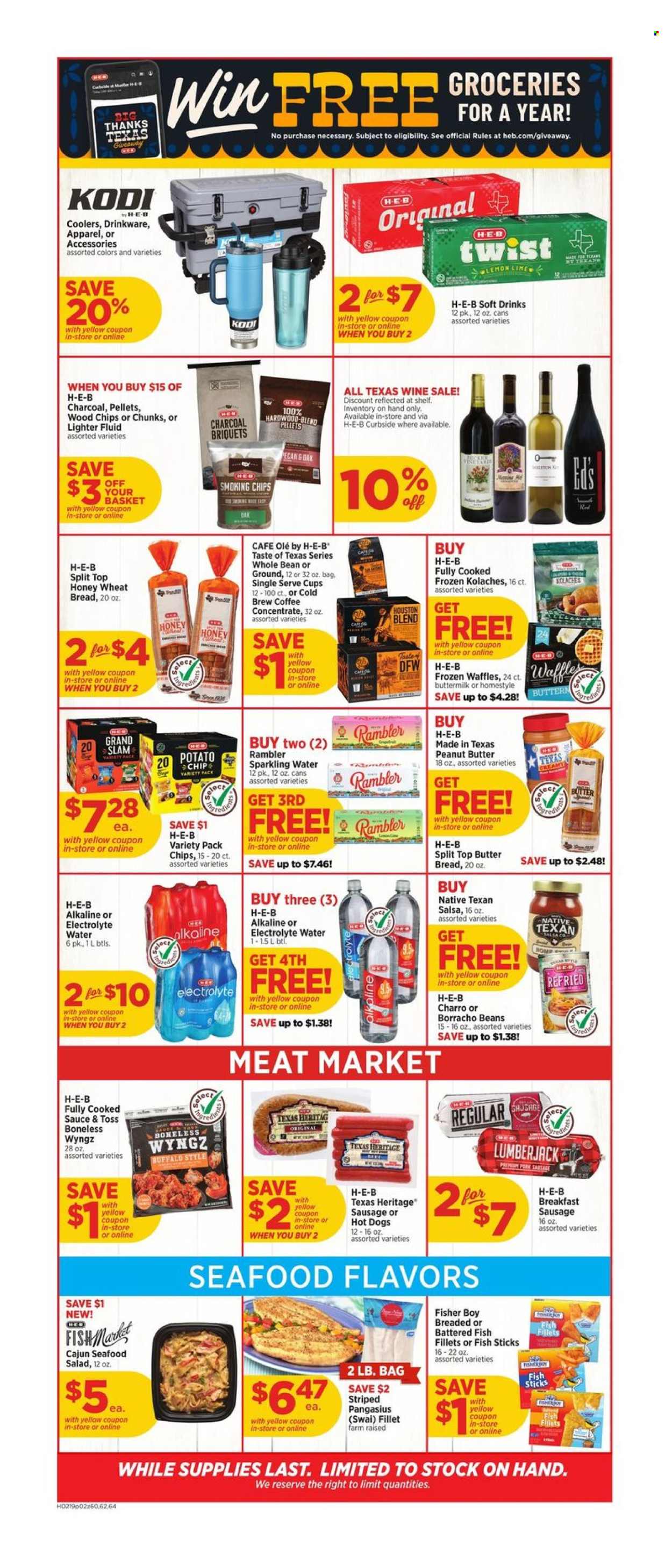 H-E-B ad - 02/19/2025 - 02/25/2025. Page 2