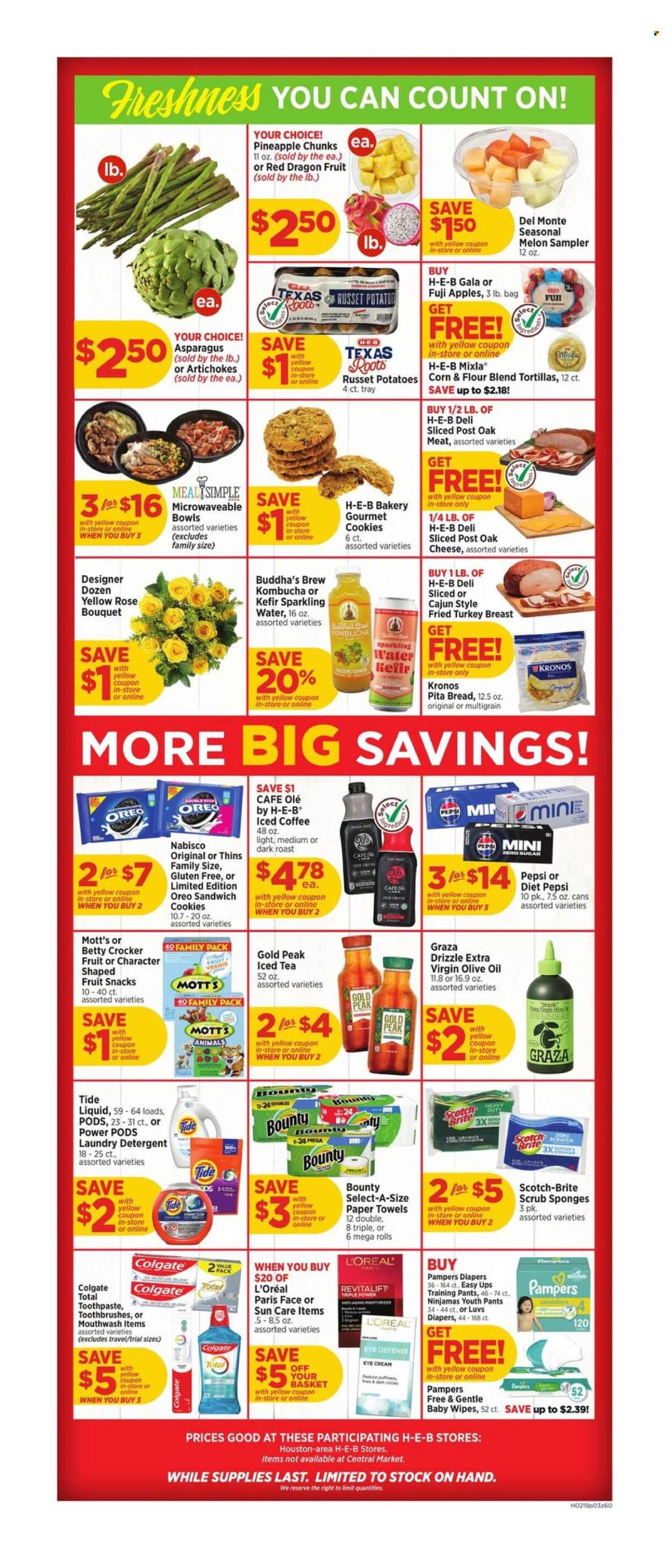 H-E-B ad - 02/19/2025 - 02/25/2025. Page 3