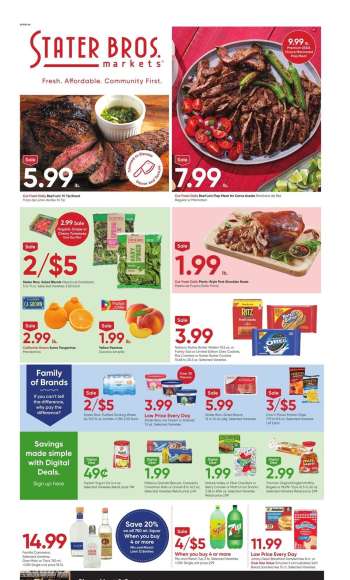 Stater Bros. Flyer - 02/19/2025 - 02/25/2025.