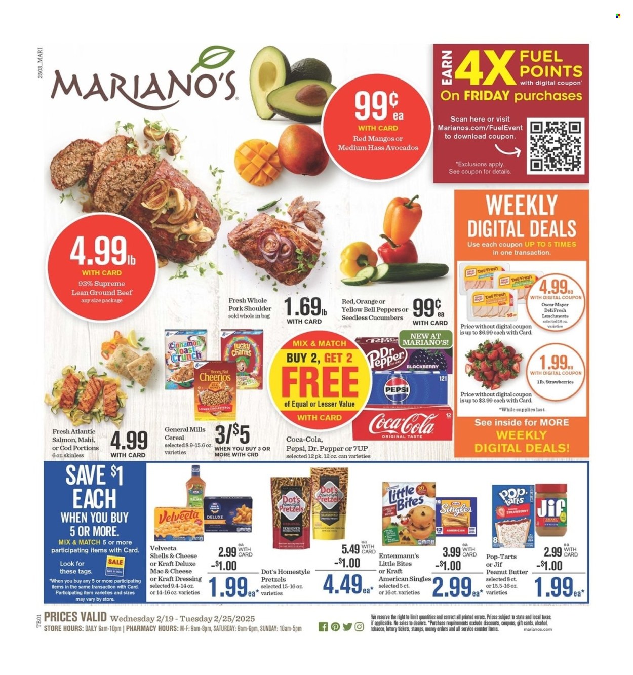 Mariano’s ad - 02/19/2025 - 02/25/2025. Page 1