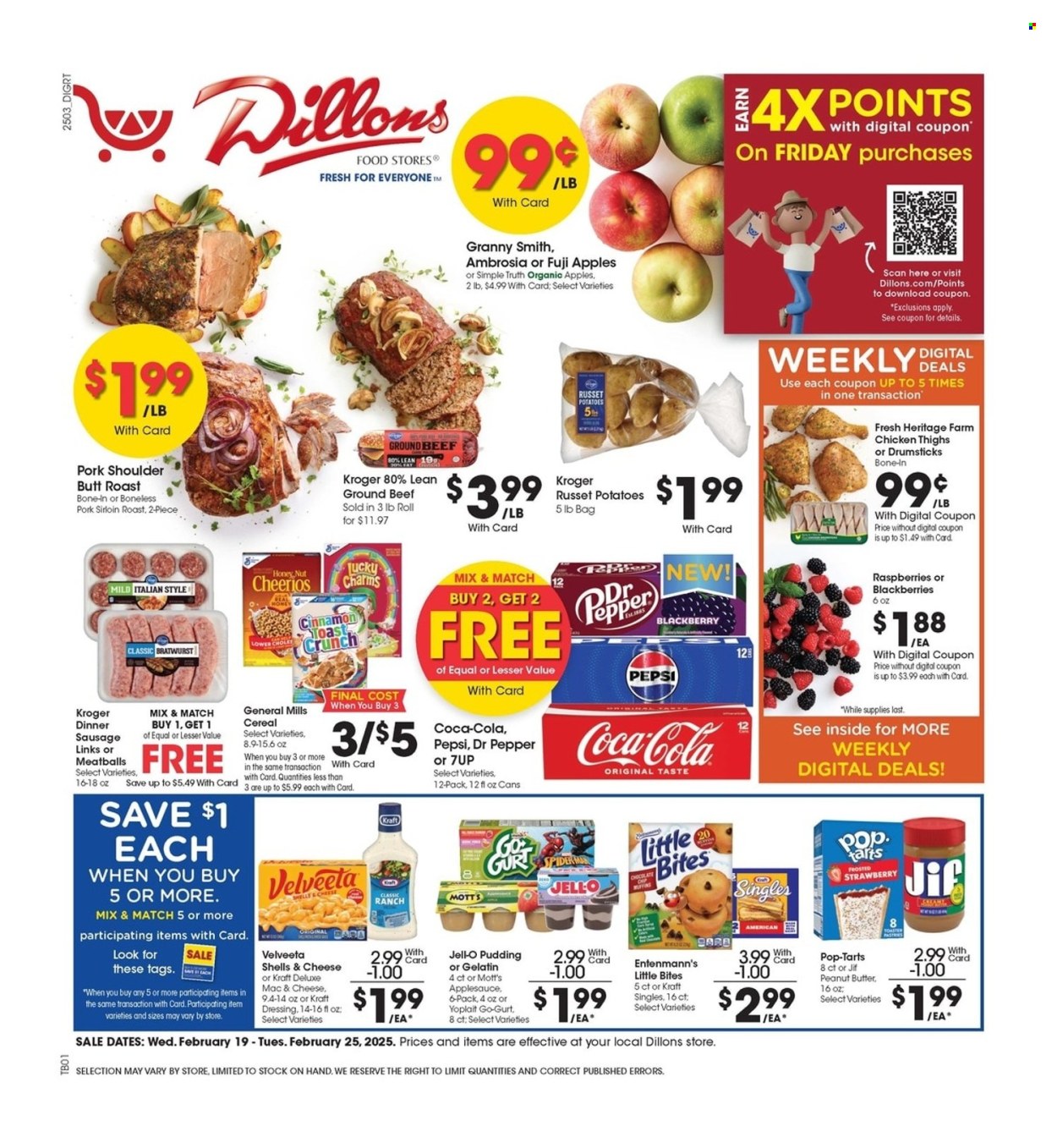 Dillons ad - 02/19/2025 - 02/25/2025. Page 1