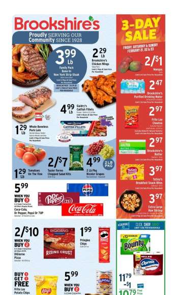 Brookshires Flyer - 02/19/2025 - 02/25/2025.
