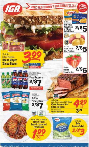 IGA Flyer - 02/19/2025 - 02/25/2025.