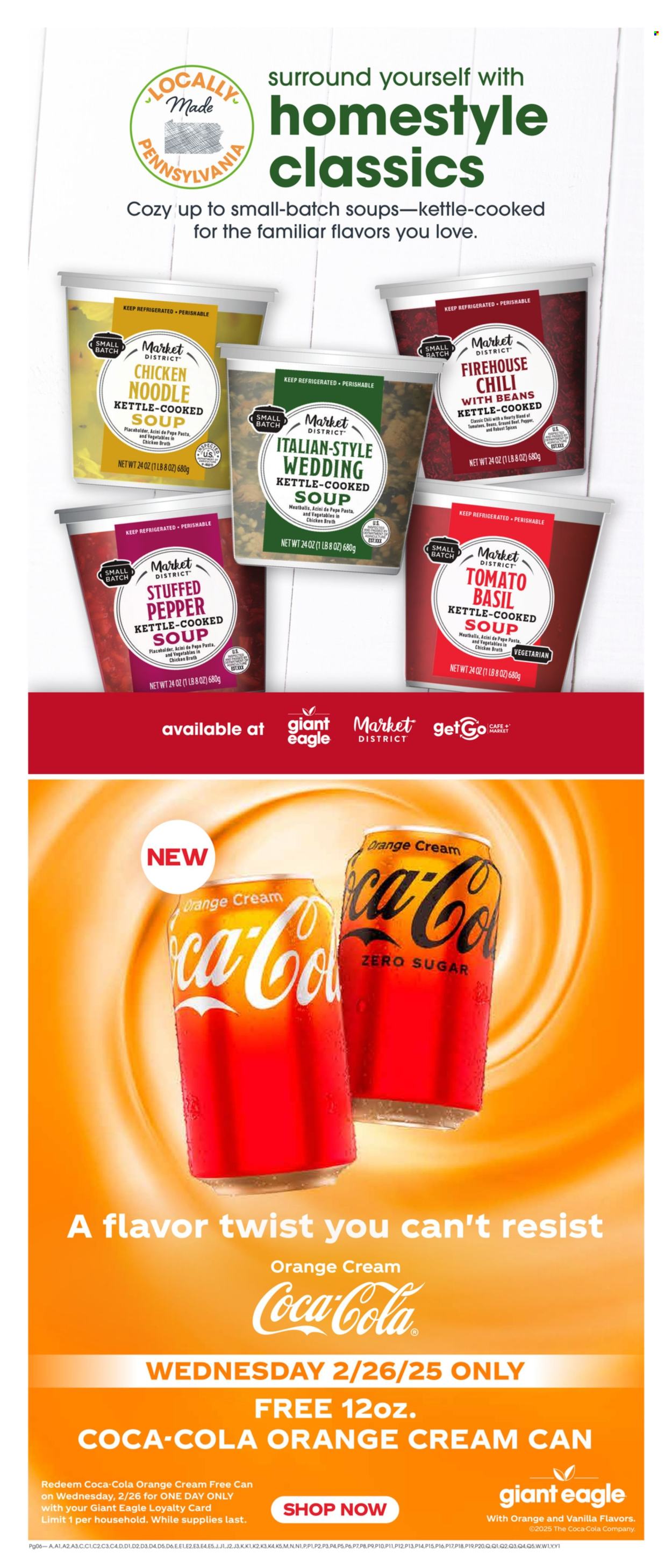 Giant Eagle ad - 02/20/2025 - 02/26/2025. Page 6