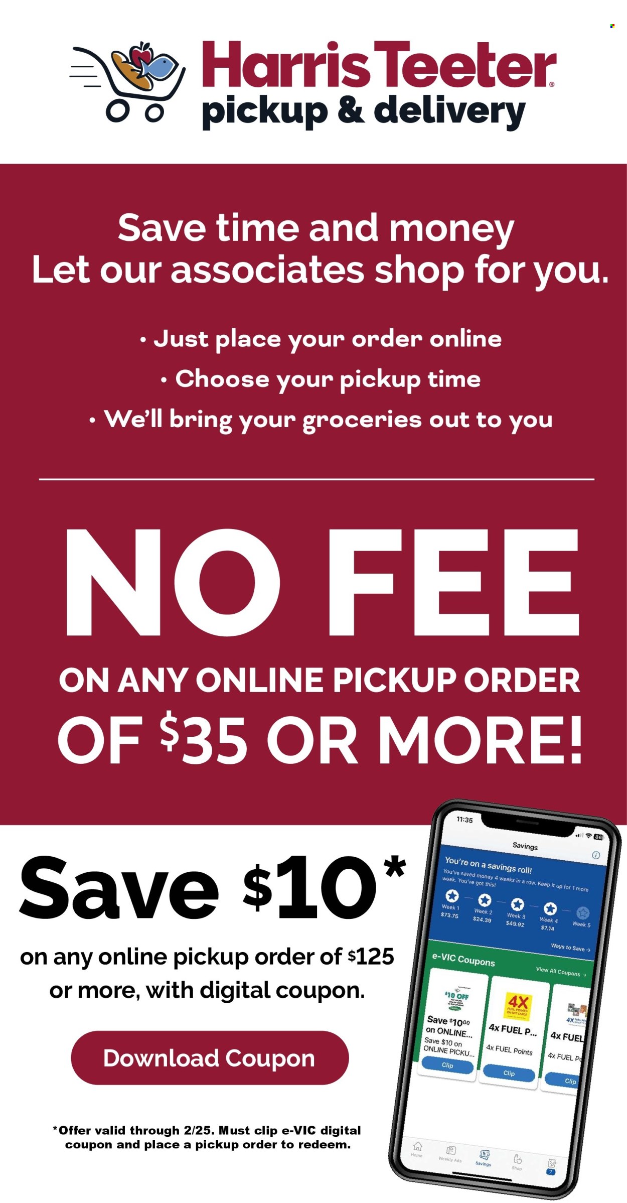 Harris Teeter ad - 02/19/2025 - 02/25/2025. Page 2